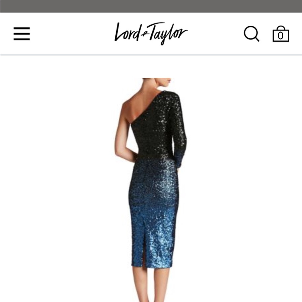 One shoulder dress